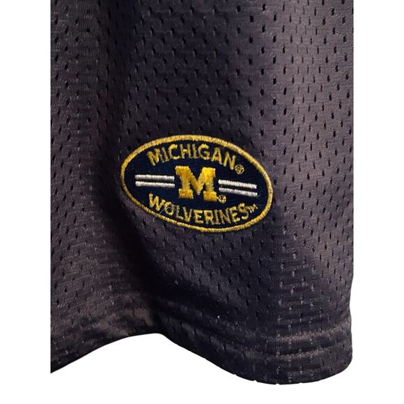 Michigan Wolverines Soffe Navy Workout Sweat Shorts Men's Size XL Extra Large - Picture 2 of 4